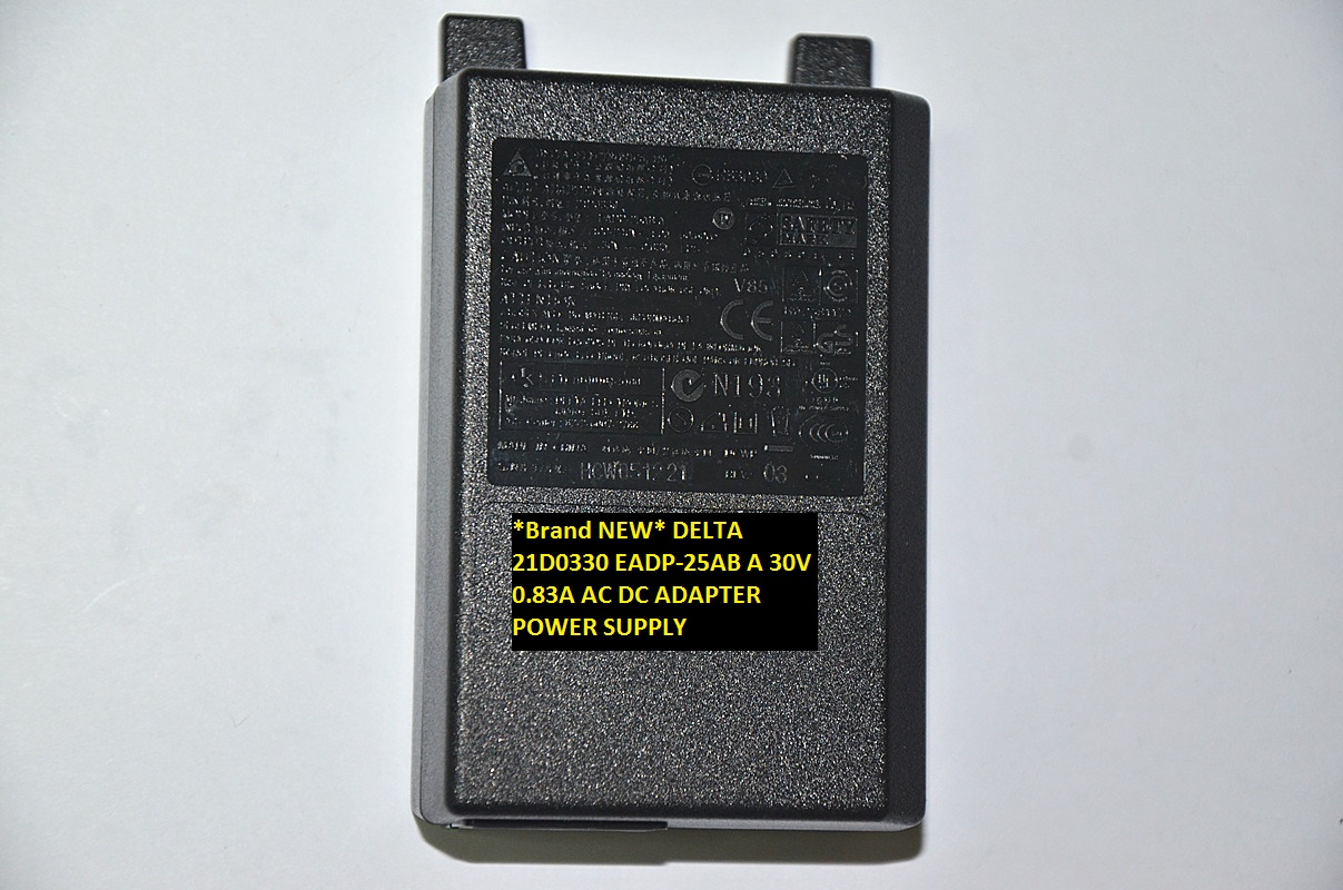 *Brand NEW* DELTA EADP-25AB A 21D0330 30V 0.83A AC DC ADAPTER POWER SUPPLY